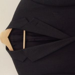 Joseph Abboud Blue Wool/Bamboo Sport Jacket 40R